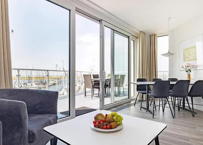 With Panoramic Marina Views 公寓 Wendtorf